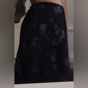 floral women’s skirt size medium